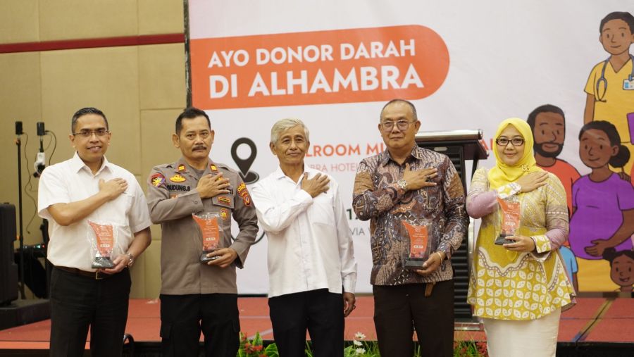 Alhambra Hotel Kolaborasi Bersama PMI Kabupaten Tasikmalaya Gelar Donor Darah